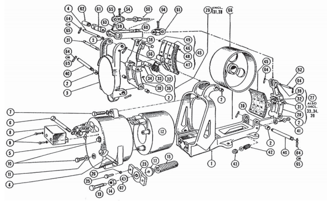 Clark 10" DC Magnetic Brake