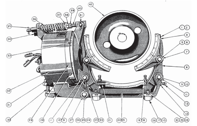 Square D EC&M No. 22 Type WB Brake, Folio 1