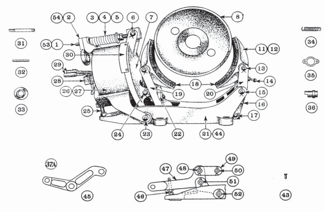 Square D EC&M No. 30 Type WB Brake, Folio 2