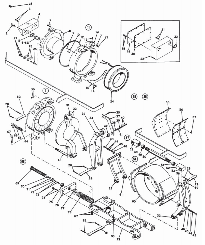 Square D Class 5010 30" Type WB Brake, Folio 6