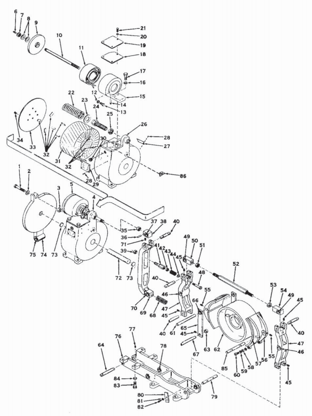 Square D Class 5060 10" Type AT Adjustable Torque Brake