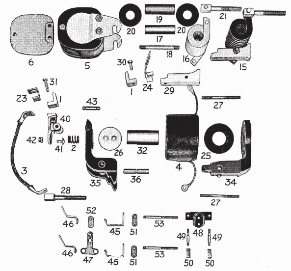 Clark D.C. Magnetic Contactor Form 300-4RD