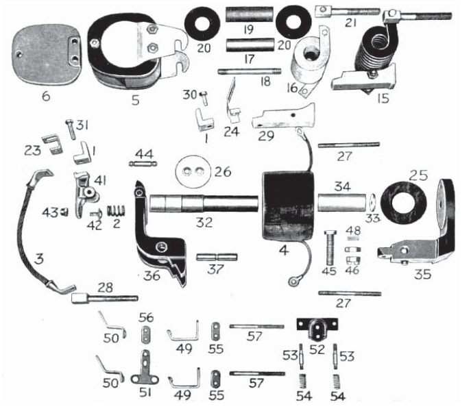 Clark D.C. Magnetic Contactor Form 300-4RT