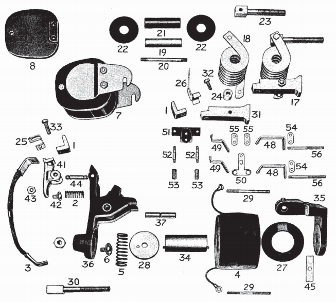 Clark D.C. Magnetic Contactor Form 300-5RS