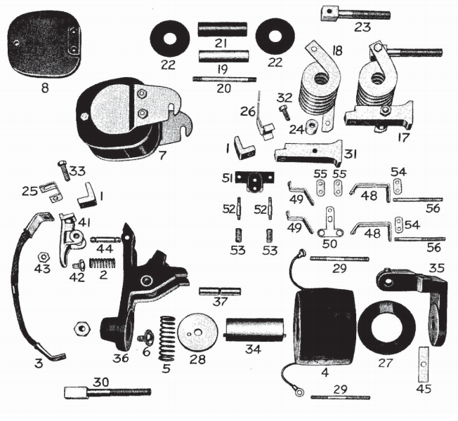 Clark D.C. Magnetic Contactor Form 400-5RS