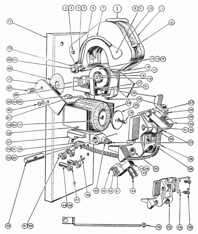 Square D No. 1 Single Pole Type L Line-Arc Contactor, Folio 3