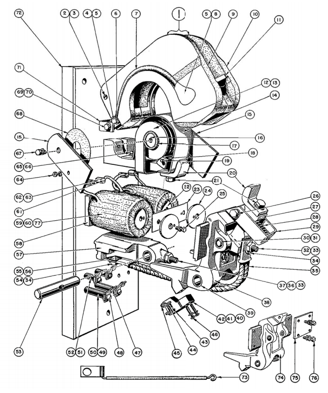 Square D No. 3 Single Pole Type L Line-Arc Contactor, Folio 3