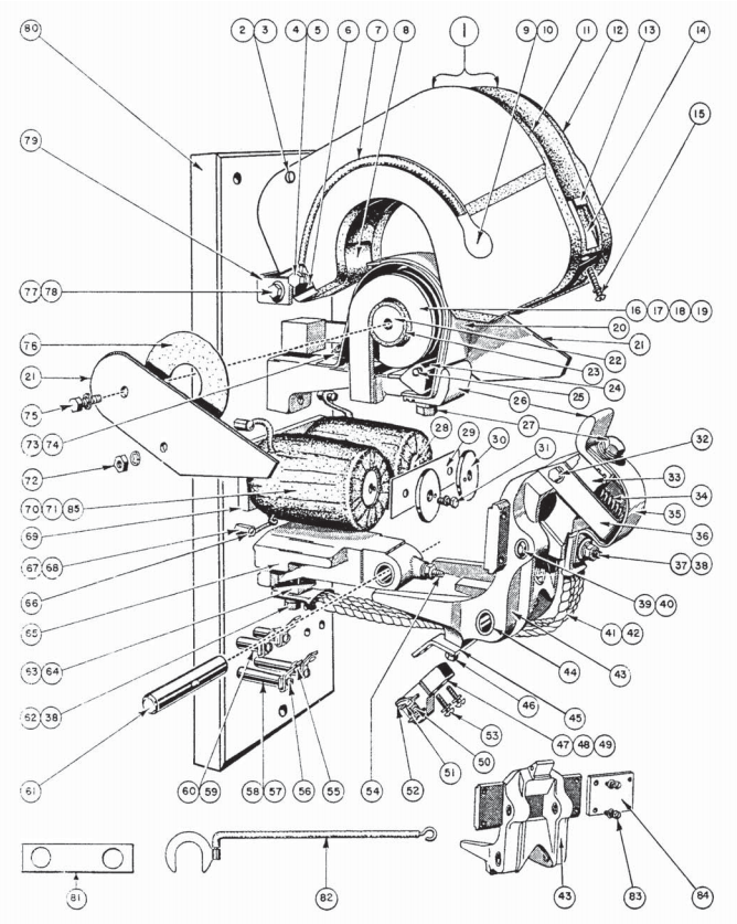 Square D No. 4 & 4A Single Pole Type L Line-Arc Contactor, Folio 3