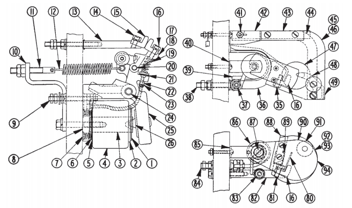 Cutler Hammer No. 560 100 Amp Spring Closed DC Contactor